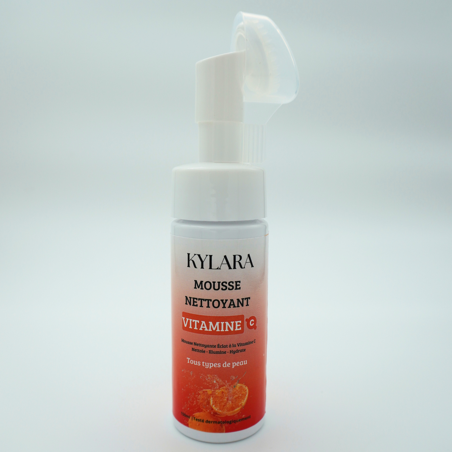 Mousse nettoyante à la vitamine C